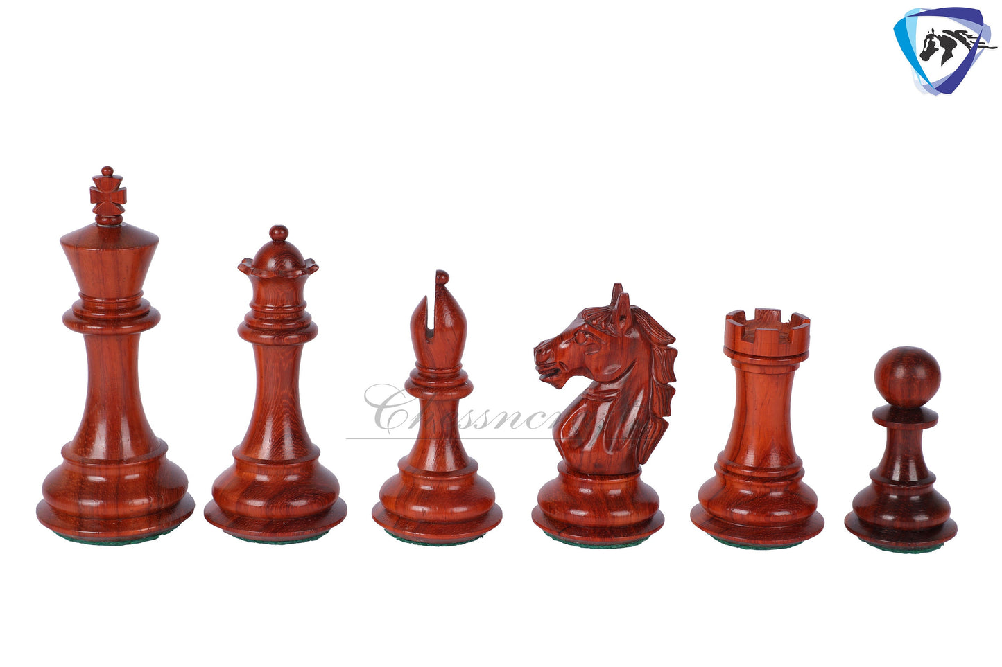 4" Alban Staunton Bud Rosewood & Boxwood Chess pieces Set Weighted 2 Extra queens- 4Q| chess gift| christmas gift |