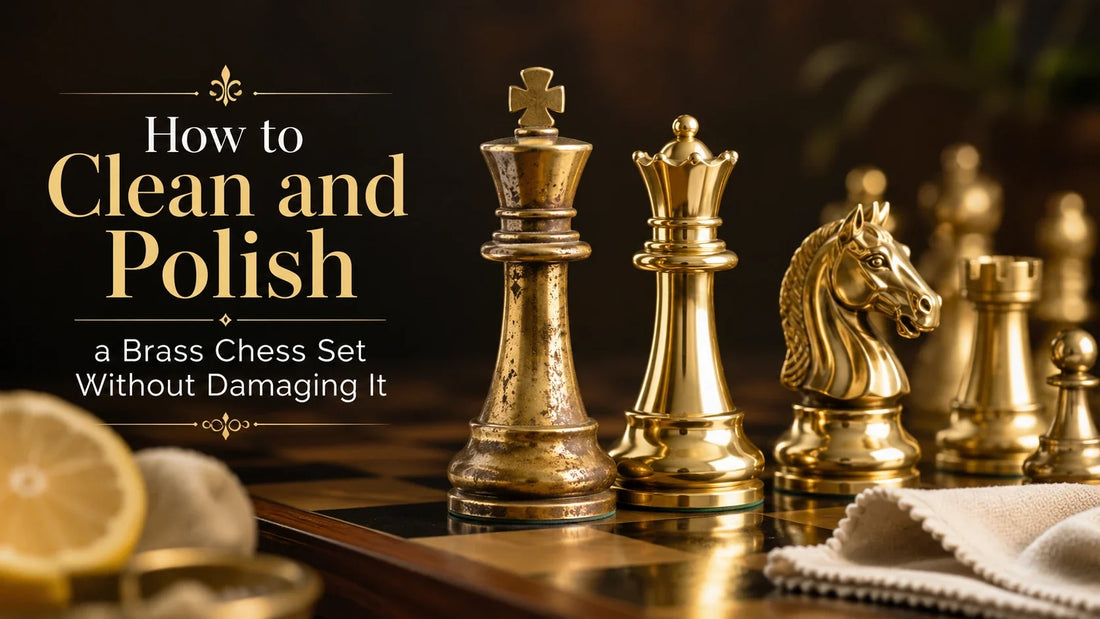 How to Clean and Polish a Brass Chess Set Without Damaging It