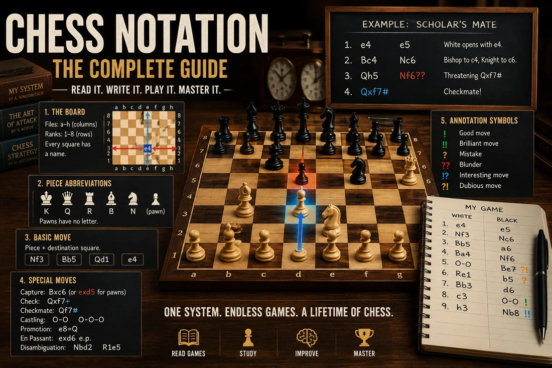 Chess Notation Explained: How to Read and Write Chess Moves