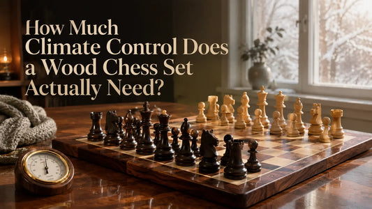 How Much Climate Control Does a Wood Chess Set Actually Need?