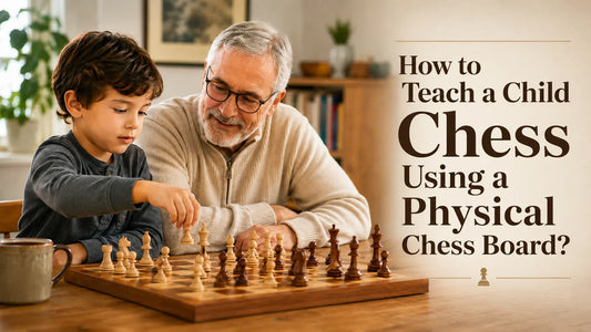 How to Teach a Child Chess Using a Physical Chess Board?