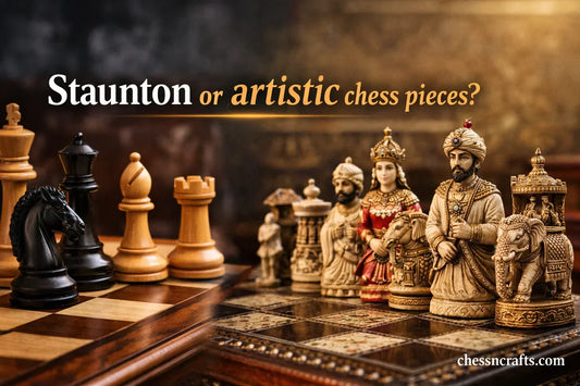 Staunton vs Artistic Chess Pieces: Which Set Is Right for You?