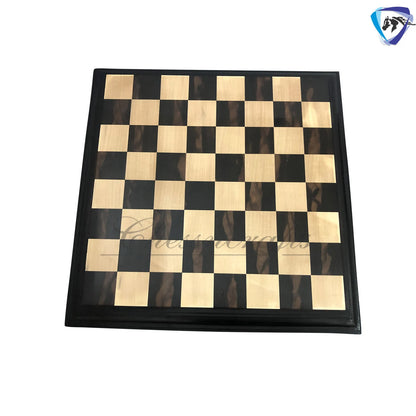 21" & 23" Ebony wood chess board