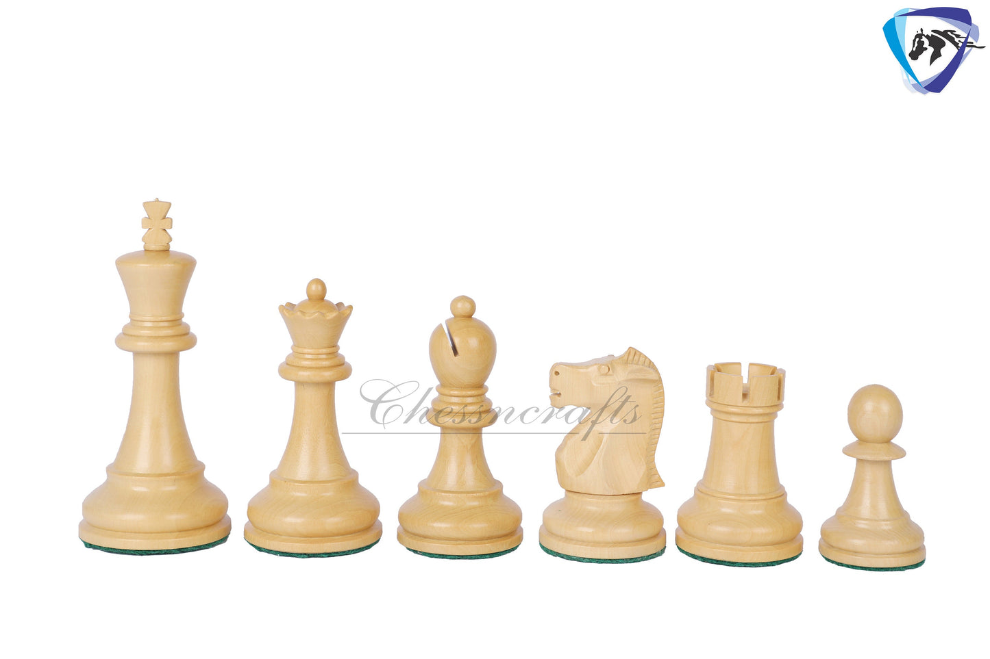 3.75" Fischer-Spassky Chess Pieces set in Golden Rosewood(sheesham) 1972 World Championship Chessmen + 19" Chess Board Sheeshamwood SQ:51MM