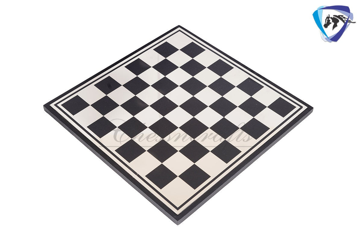 14" Metal Chess Board Set Staunton design 3.25" chess pieces with chess board.
