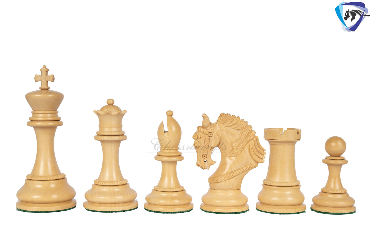 4.5" Staunton Bud Rosewood Chess pieces Set- Luxury KING ARTHUR-Triple Weighted + 21" Bud Rosewood Chess Board(55mm) + Leather Storage Box