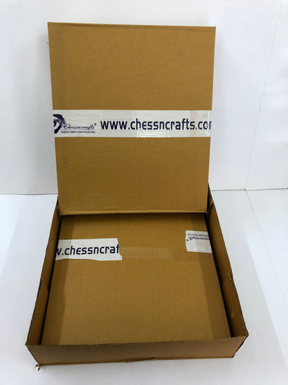4.5" Luxury Staunton Ebonywood Chess pieces Set- ARTHUR SERIES Triple Weighted 2 Extra queens- 4Q