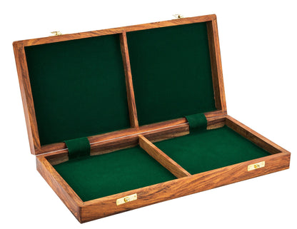 Wooden Chess pieces set - 4" DOME ARTISTIC Hand carved chess pieces in Ebonywood & Boxwood