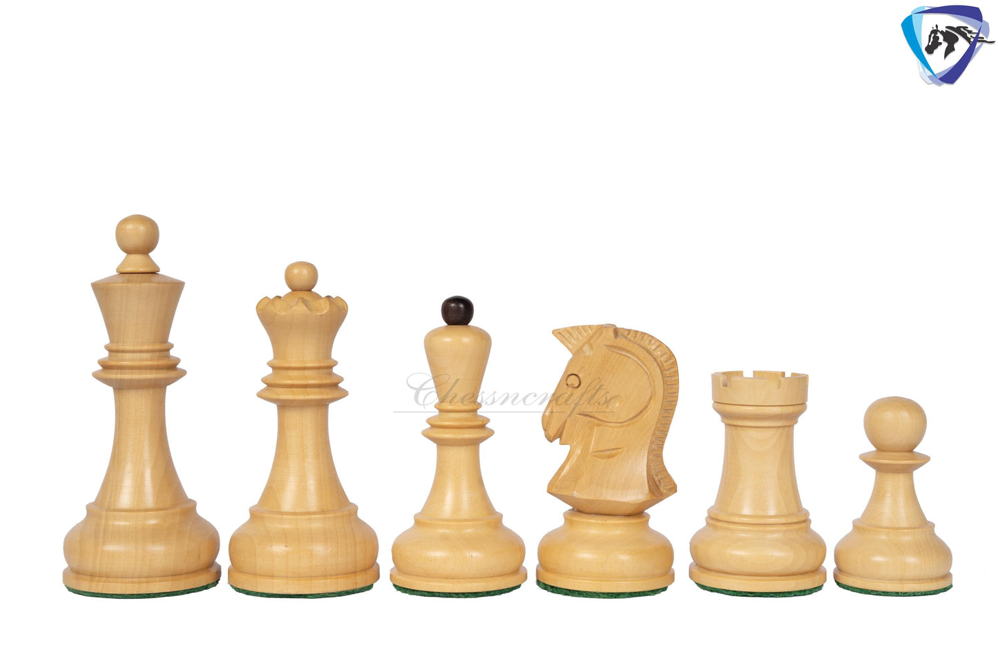 1950 Fischer Dubrovnik Rosewood chess pieces set King-3.8" + 21" Rosewood chess board + Leather Storage box-Luxury