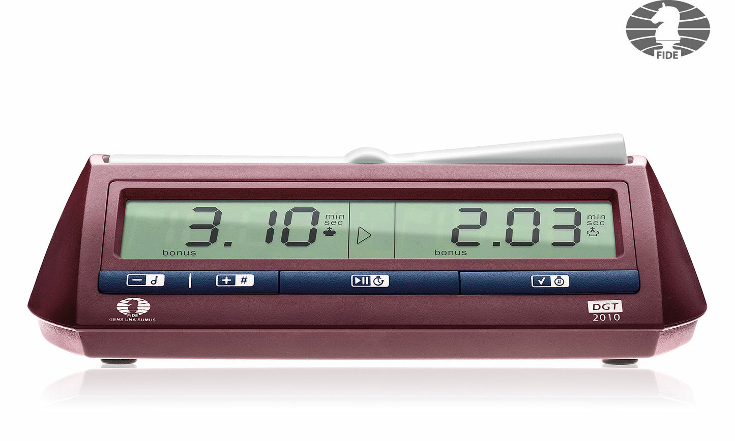 DGT 2010 Official FIDE Chess Clock The official chess clock of the International Chess Federation FIDE.