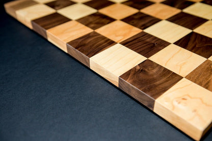 16" and 17.3" Rosewood Chess Board Borderless DOUBLE SIDED Square: 50MM (2") & 55MM(2.2") Super fine polish