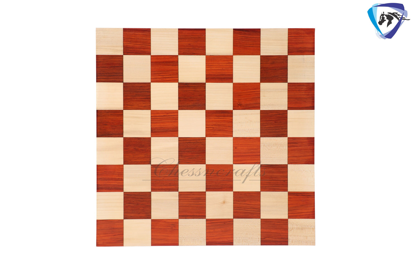 16" Bud Rosewood Chess Board Borderless DOUBLE SIDED Square: 50MM (2")  End grain Handmade chess board with Super fine polish