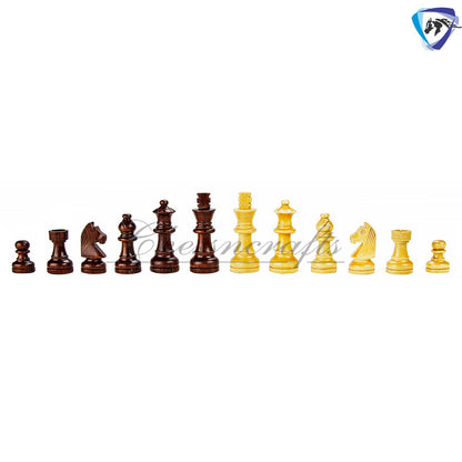 Wooden Magnetic Travel chess board game set flat w/ Drawer Golden Rosewood Hand crafted with Staunton Chess men + storage + Personalisation