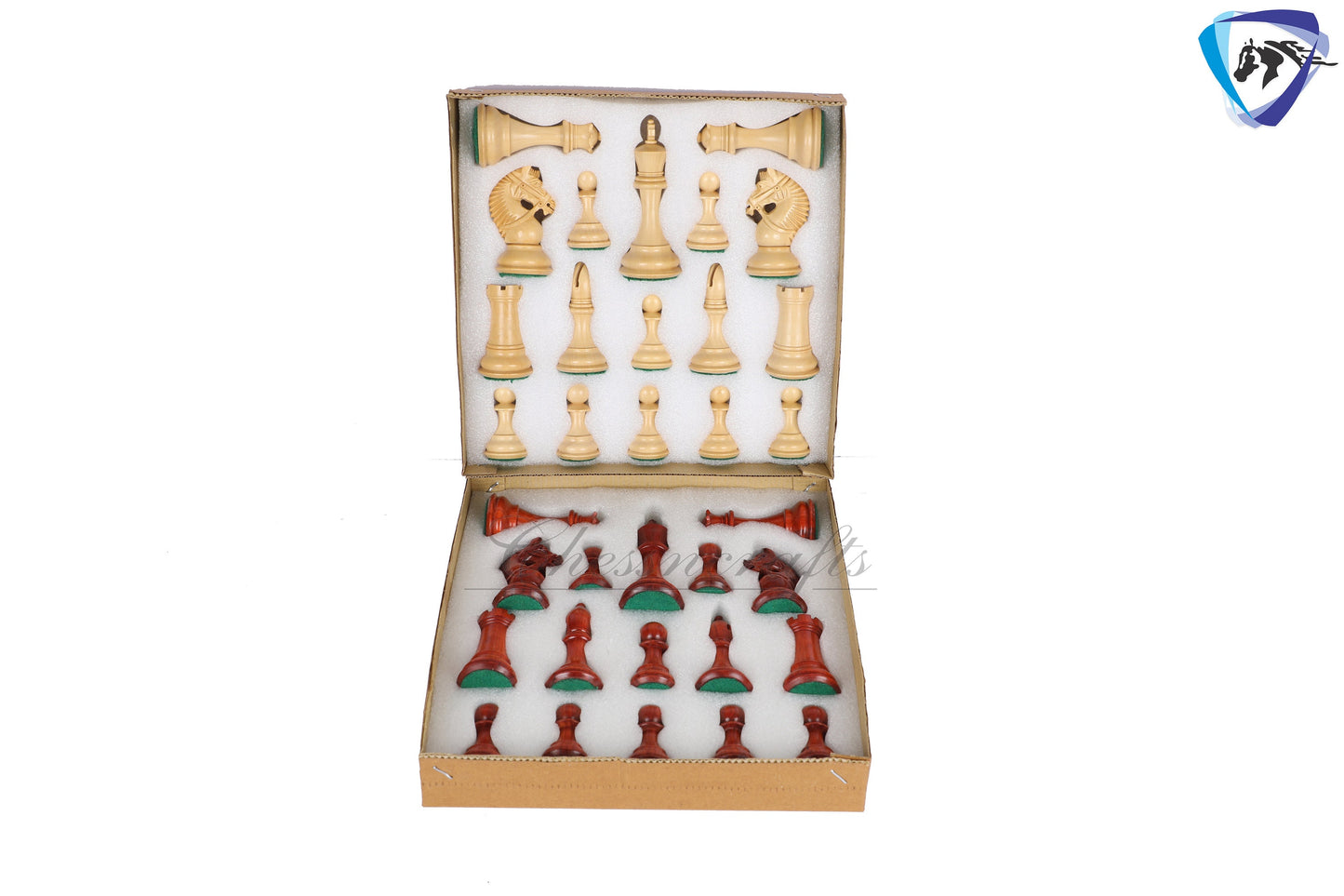 4" Alban Staunton Bud Rosewood & Boxwood Chess pieces Set Weighted 2 Extra queens- 4Q| chess gift| christmas gift |