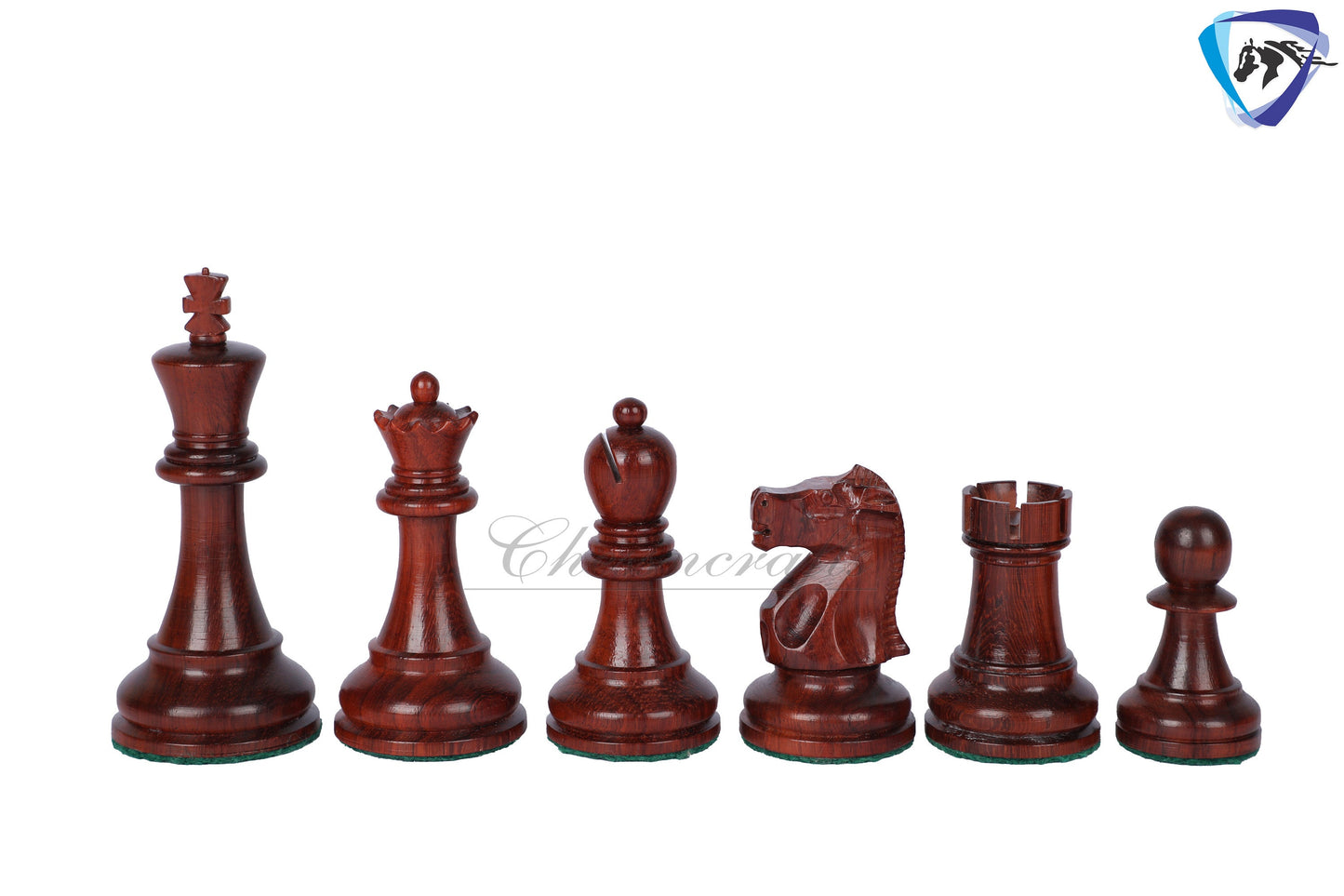 3.75" Fischer-Spassky Chess Pieces set in Bud Rosewood & Boxwood 1972 World Championship Chessmen - Weighted -2 Extra queens 4Q| chess gift|